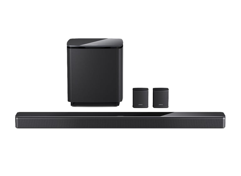 Bose 700 soundbar, 500 bass module and invisible speakers