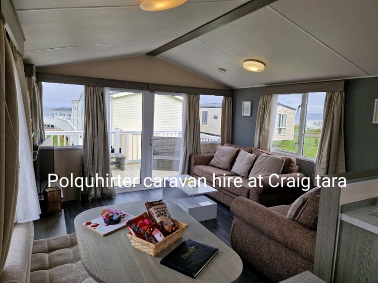 3 bedroom caravan to rent at Craig tara, near beach, pet friendly 