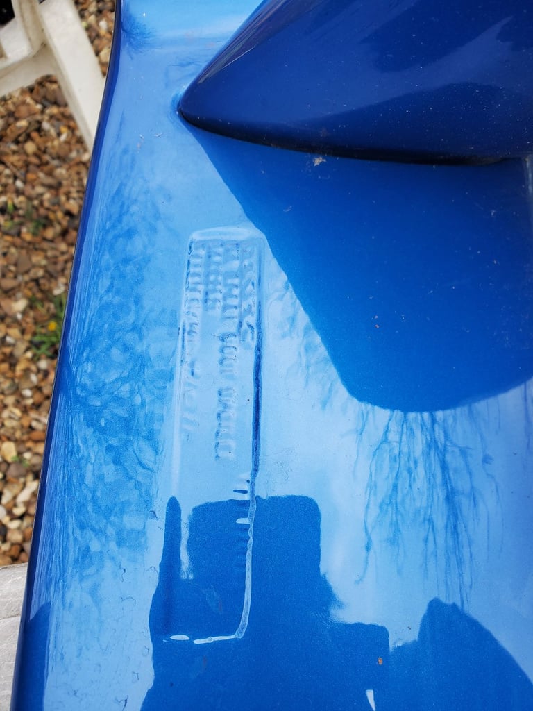Subaru UK300 spolier in need of repair