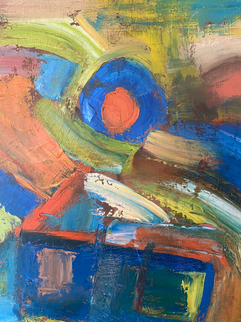 Oil painting by Independent Scottish artist Kirk Sinclair 