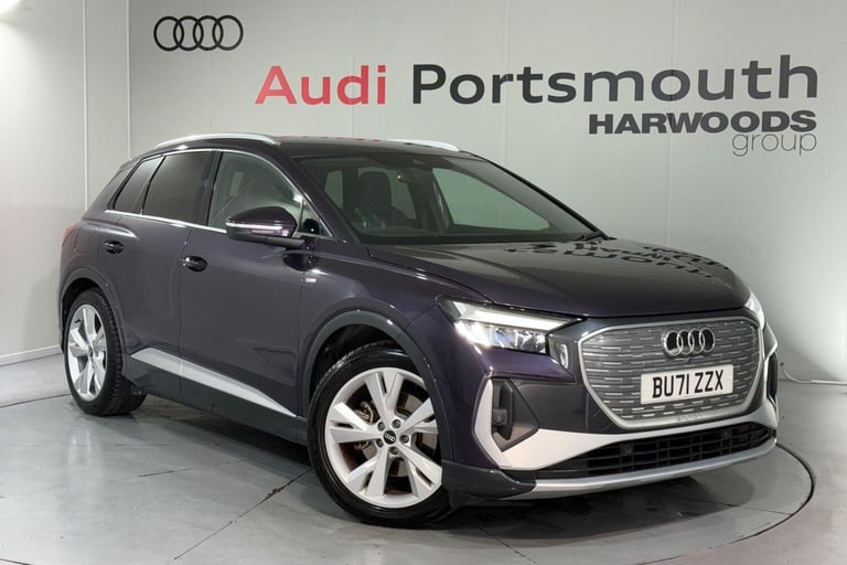 2021 Audi Q4 e-tron 35 S line SUV 5dr Electric Auto 55kWh (170 ps) ESTATE Electric Automatic