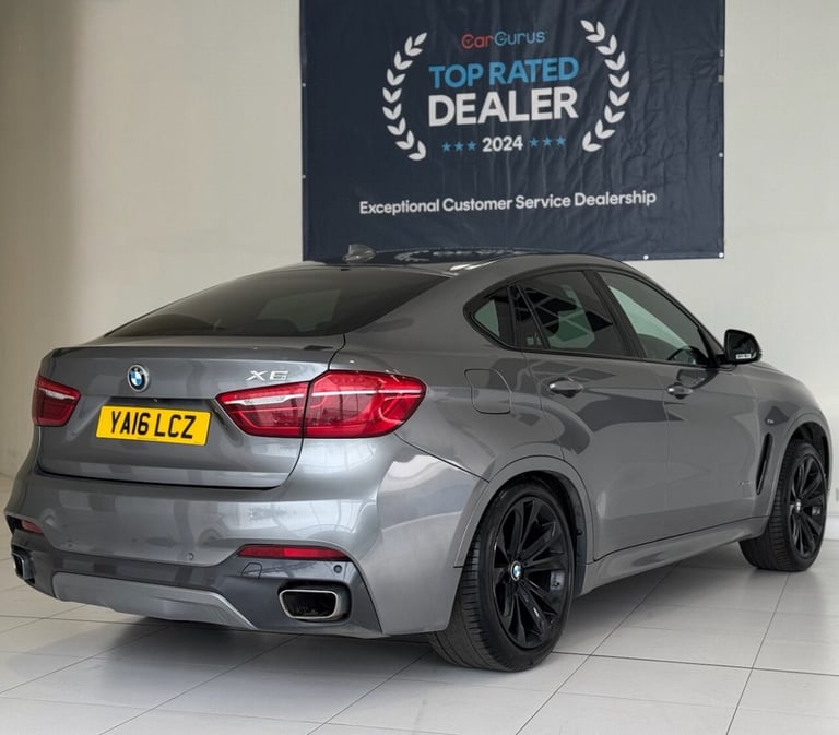 2016 BMW X6 3.0 40d M Sport SUV 5dr Diesel Auto xDrive Euro 6 (s/s) (313 ps) COUPE Diesel Automatic