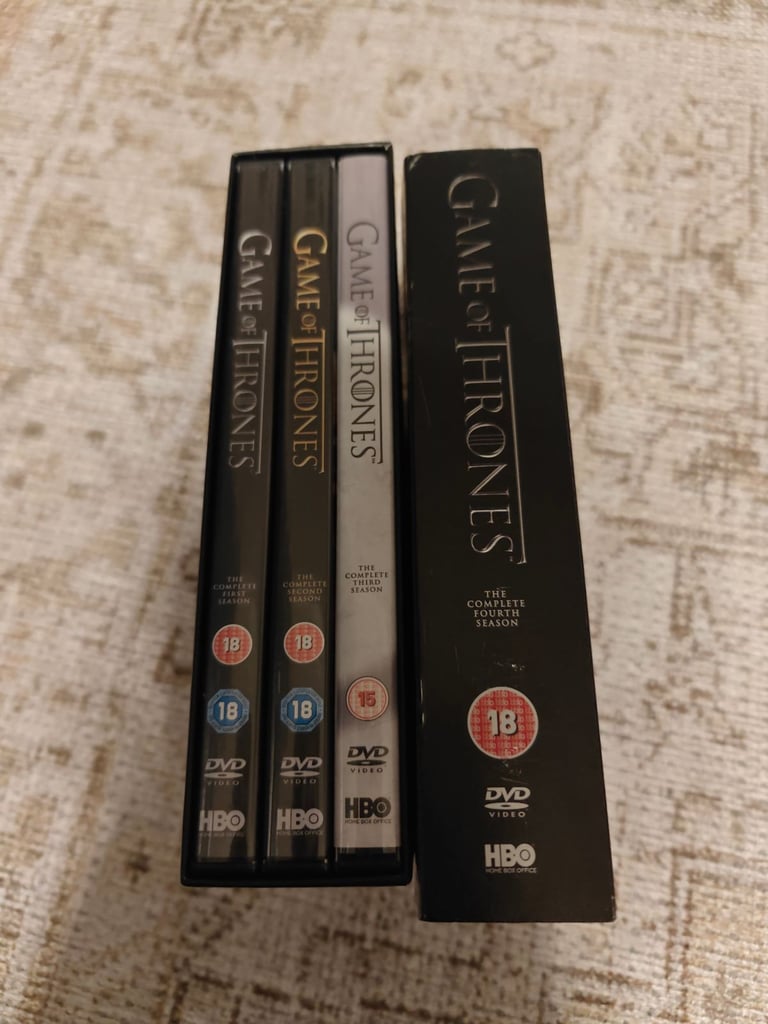 Game of thrones DVDs 