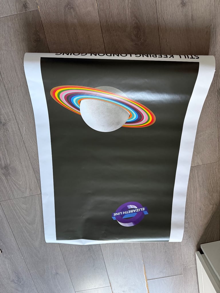 Elizabeth line poster