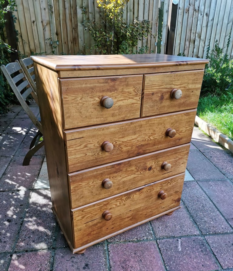 A Wooden Chest of Drawers