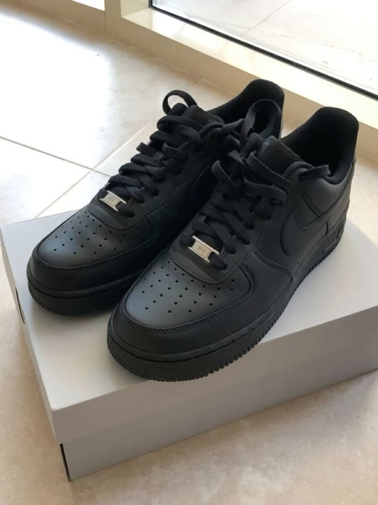 image for nike airforce 1 - black
