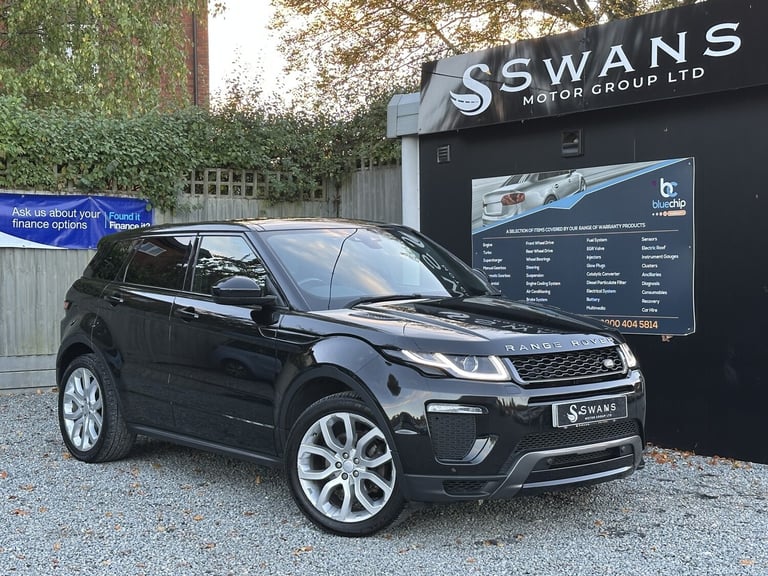 2018 Land Rover Range Rover Evoque 2.0 TD4 HSE Dynamic 5 Door SUV Black