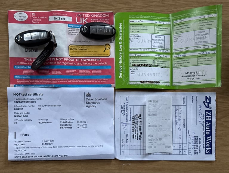 Nissan Juke Tekna 2012 Automatic 80k