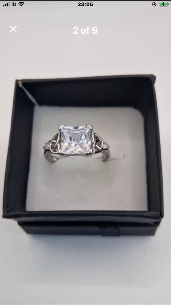 Contemporary Square Cut Ring 