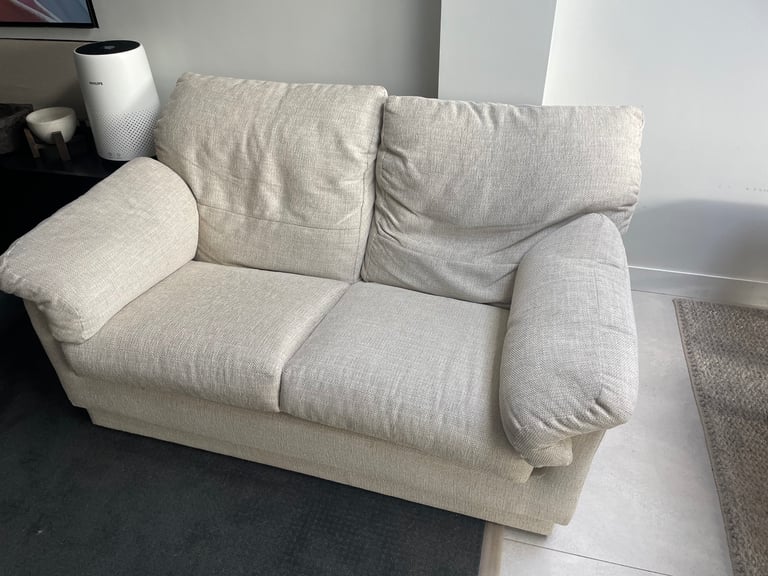 image for Beautiful cream two seats cream sofa
