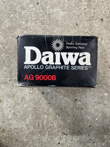 Daiwa AG9000B Fishing reel in Chichester, West Sussex Gumtree