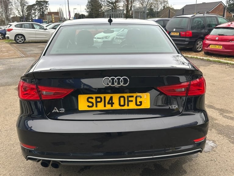 2014 Audi A3 2.0 TDI S line Saloon 4dr Diesel Manual Euro 5 (s/s) (150 ps) Saloon Diesel Manual