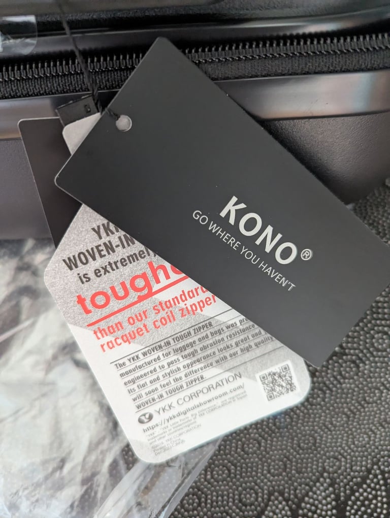 Kono Lightweight Polypropylene Travel Makeup Carrying Case 14"