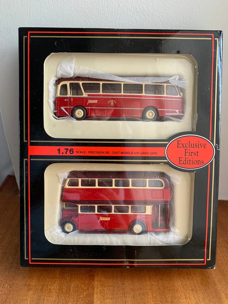 Exclusive First Editions Baron Transport Ltd Twin Bus Model Set