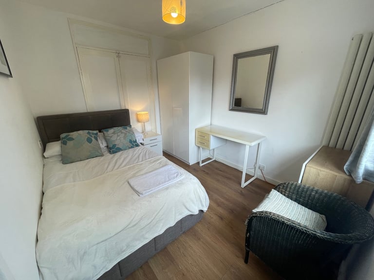 Lovely double room with garden view