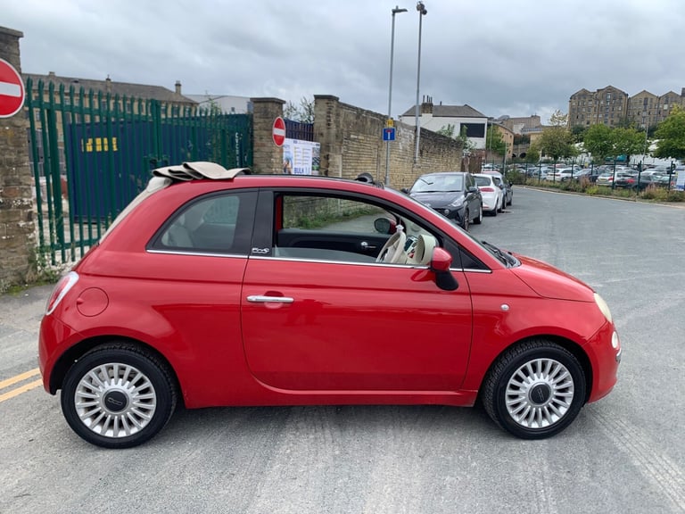2009 Fiat 500 1.2 Lounge 2dr [Start Stop] CONVERTIBLE Petrol Manual