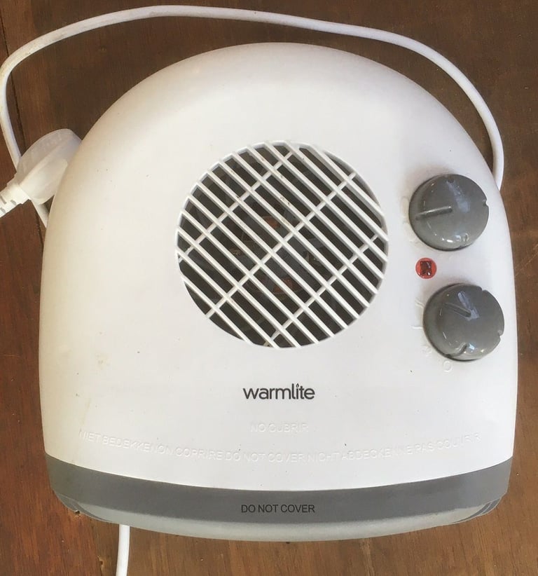 Compact electric fan heater - home, student, caravan, business etc. Eccles, Mcr