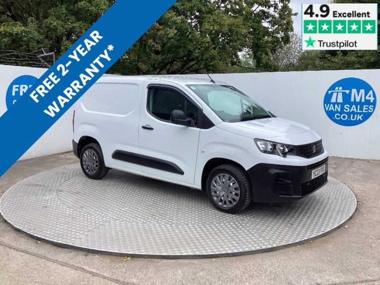 2023 Peugeot Partner BlueHDi 1000 Professional Premium + SWB Euro 6 SWB Panel Van Diesel Manual