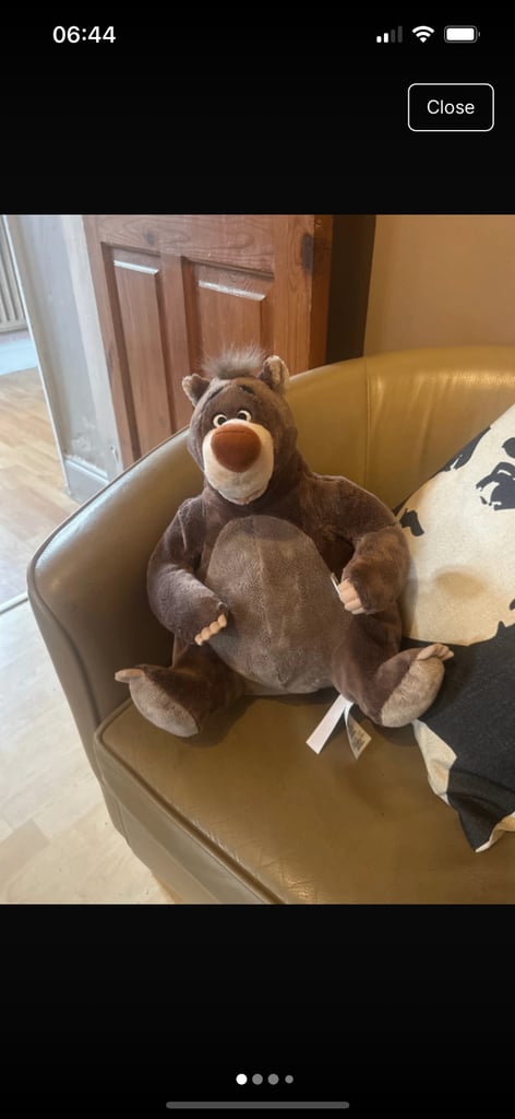 Plush toy: Baloo the Bear