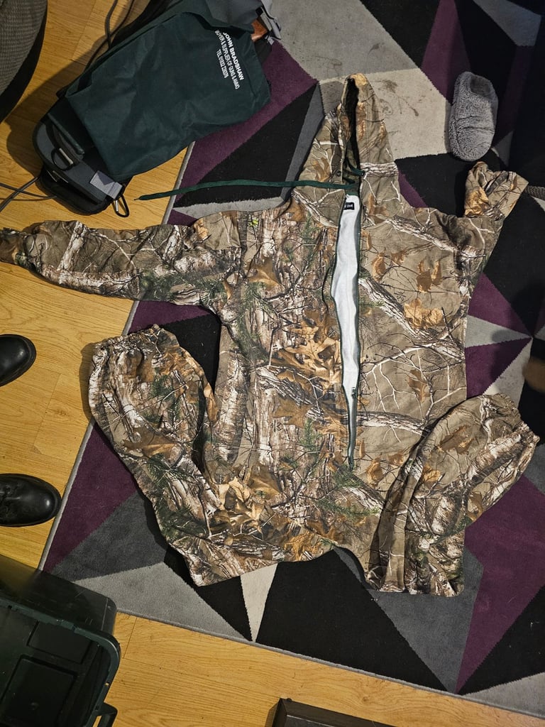 Camping clothing and scope 