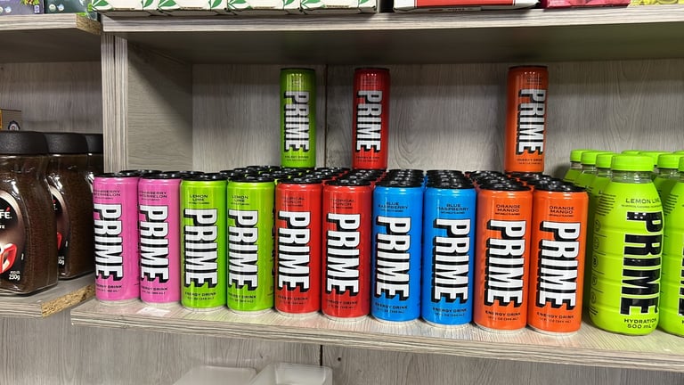 Prime Energy Drink Cans