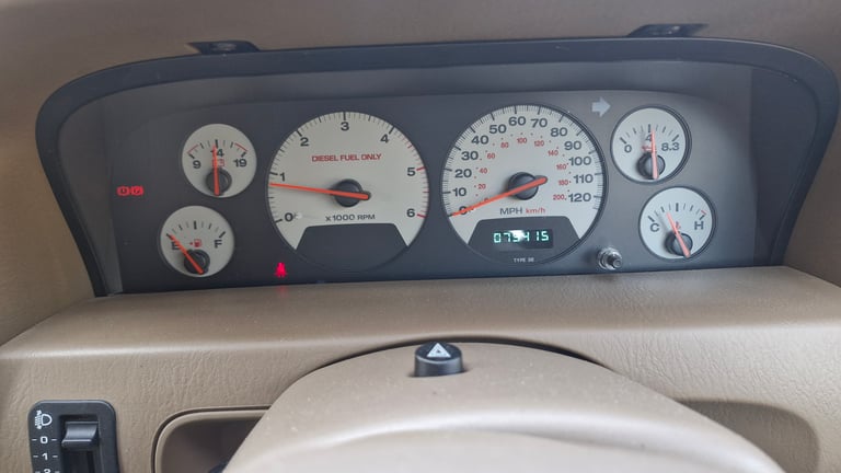 Jeep, GRAND CHEROKEE, Limited Estate, 2001, Other, 3125 Turbo Diese 4x4 (cc), 5 doors