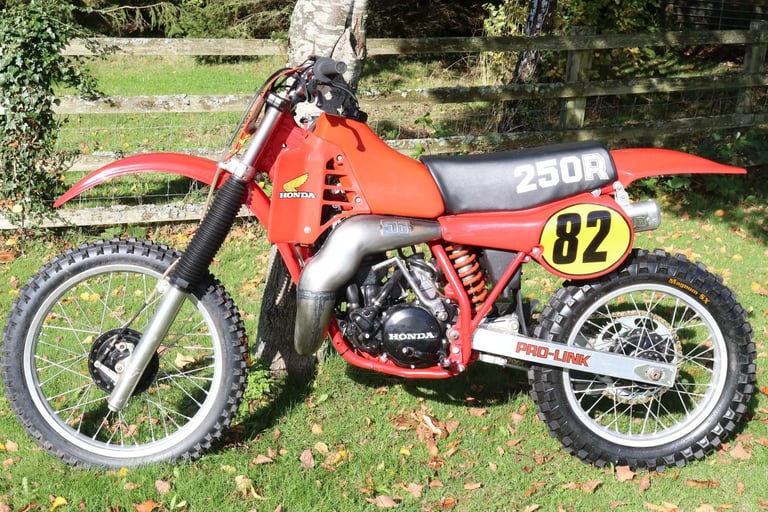 Honda CR250R CR 250 R  Pro Link 1982 fresh from a US museum 