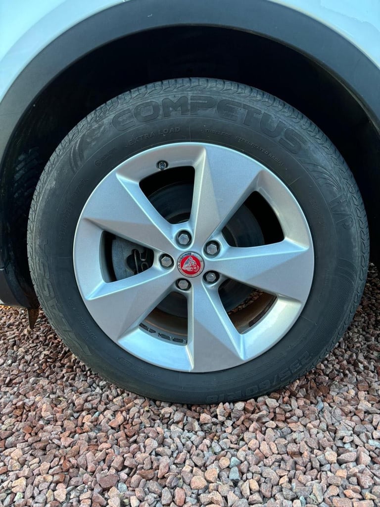 Jaguar E Pace Alloy Wheels with tyres set of 4 18” plus spare wheel
