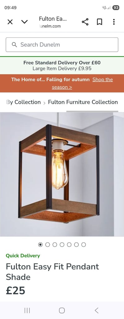Dunelm fulton oak effect furniture 