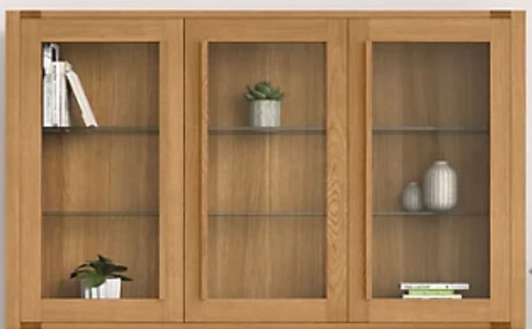 M&S Sonoma 3 Door Display Cabinet/Dresser Top