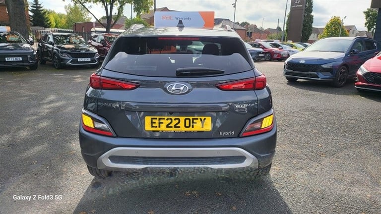 2022 Hyundai KONA 1.6 h-GDi Premium SUV 5dr Petrol Hybrid DCT Euro 6 (s/s) (141 ps) SUV Hybrid Au...
