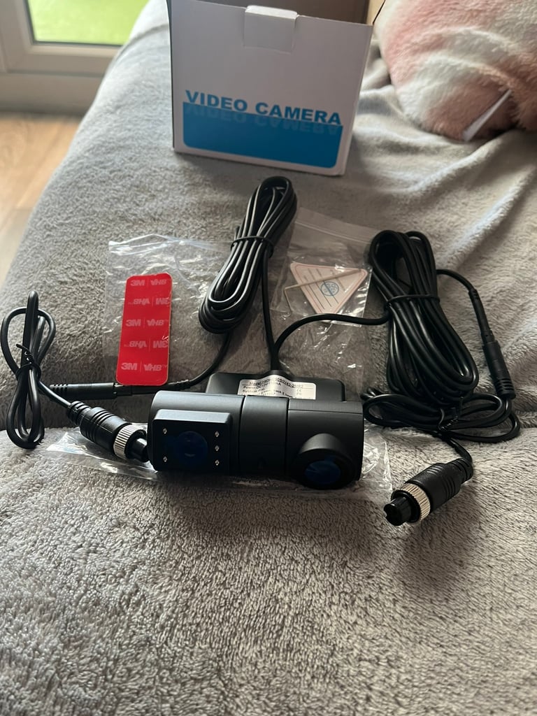 image for HERO Front And Rear Car Camera As Pic New In Box 12V Power