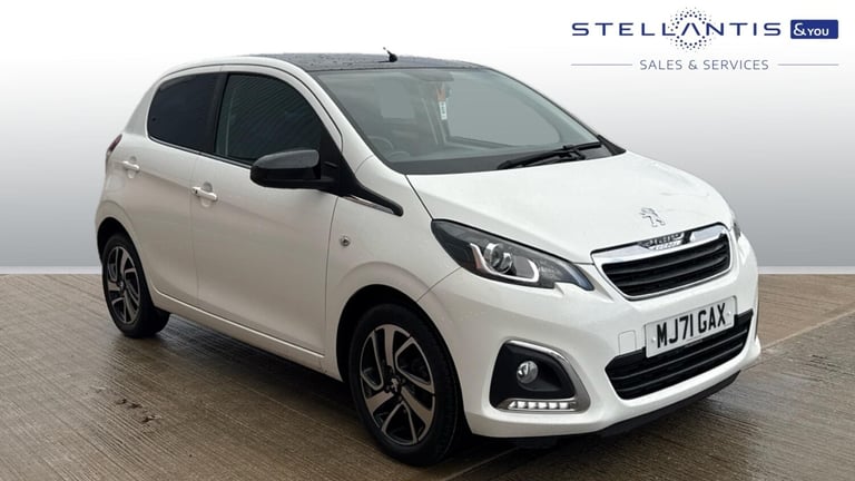 2021 Peugeot 108 1.0 Allure Hatchback 5dr Petrol Manual Euro 6 (s/s) (72 ps) Hatchback Petrol Manual