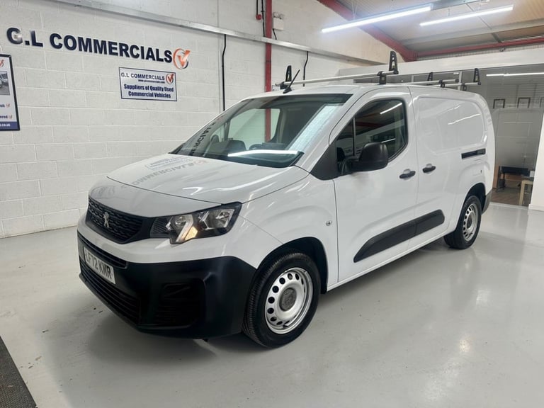 2023 72 PEUGEOT PARTNER 1.5 BLUEHDI 950 PROFESSIONAL PREMIUM + LONG LWB * 3 SEAT