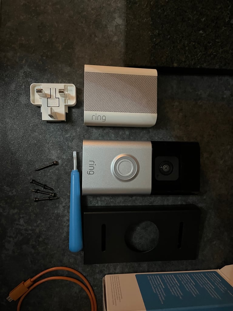 Ring plus doorbell and chime 3 months old!