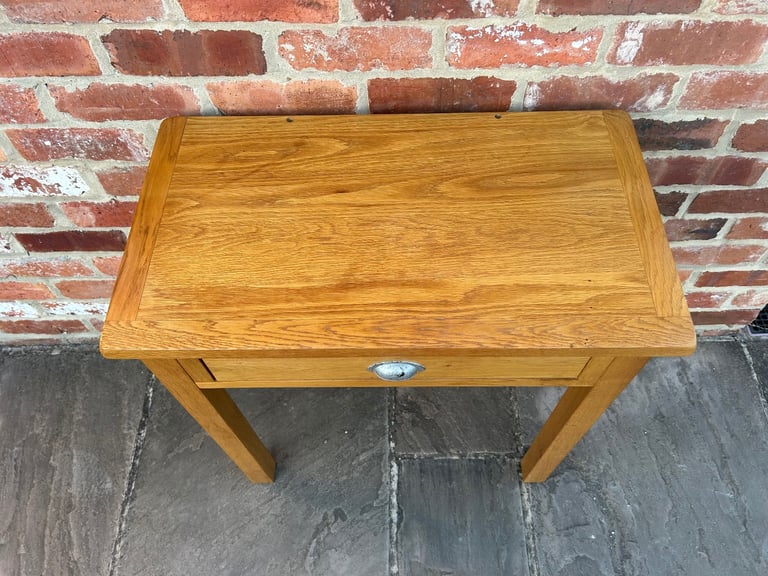 Oak Dressing Table with Mirror - Great Condition 