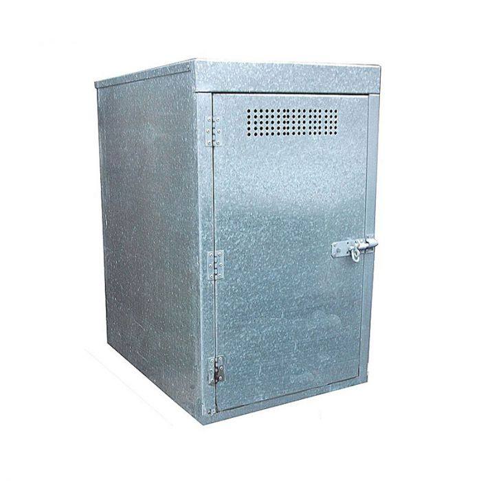 image for Galvanised boiler storage box gas bottle shed