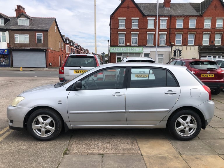 2003 Toyota Corolla 1.6 VVT-i T3 5dr Auto HATCHBACK Petrol Automatic