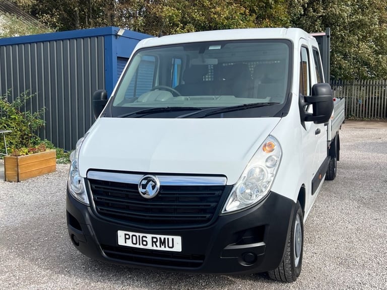 2016 Vauxhall Movano F3500 L3H1 2.3 CDTI CRC DROPSIDE CREWCAB/DROPSIDE Diesel Manual