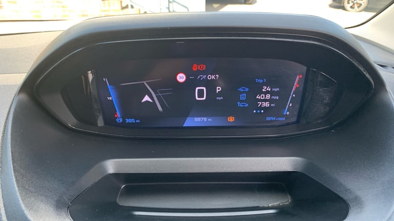 2024 Peugeot Partner 1.5 BlueHDi 1000 Asphalt Standard Panel Van 5dr Diesel EAT8 SWB Euro 6 (s/s ...