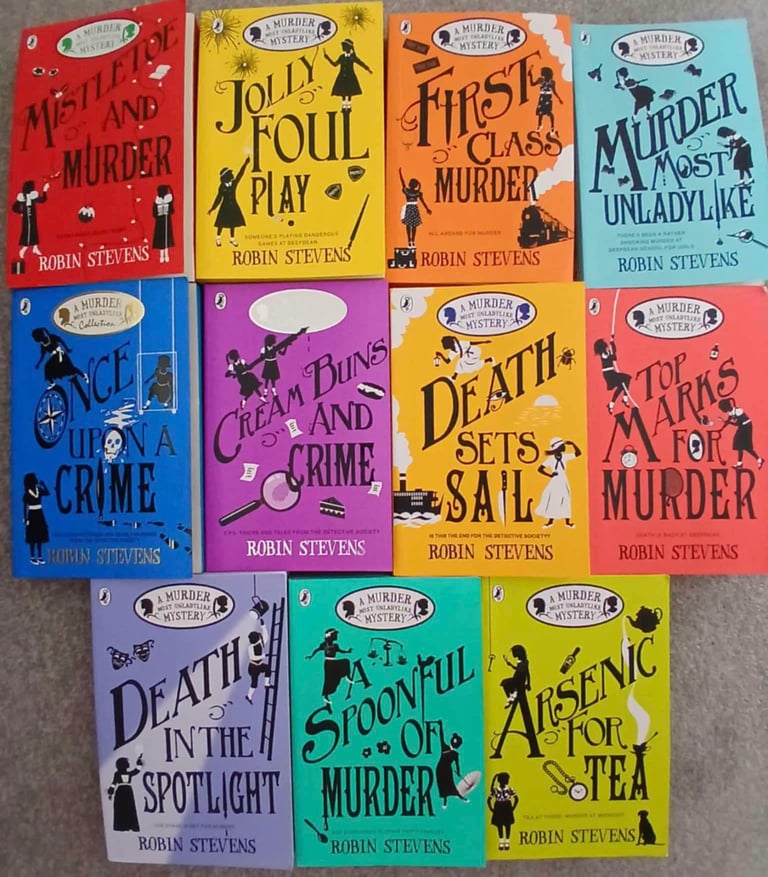 Murder most unladylike book collection of 11 books.