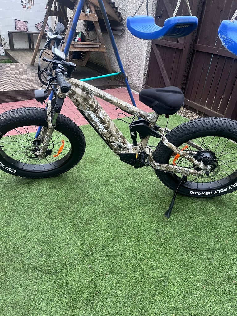 Himiway Cobra 250w Geared Hub Motor Torque Sensor Mountain E- Bike
