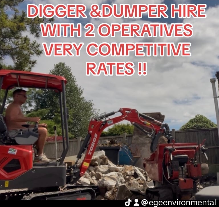 DIGGER HIRE IN ESSEX