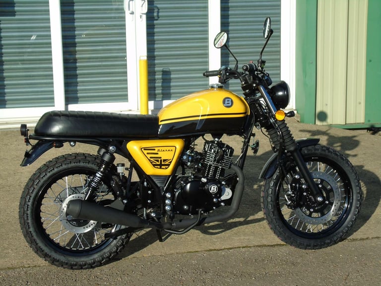 Bullit Motorcycles Bluroc Legend 125cc 2025 Brand New 2Yr Warranty, UK Delivery