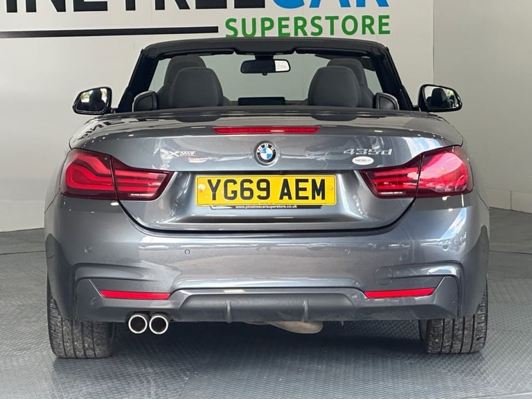 2019 BMW 4 Series 3.0 435d M Sport Convertible 2dr Diesel Auto xDrive Euro 6 (s/s) (313 ps) Conve...
