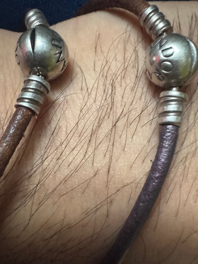 Pandora leather bracelets 