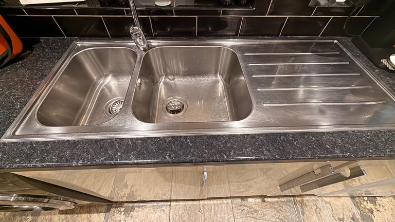 image for Stainless Steel Double Sink 
