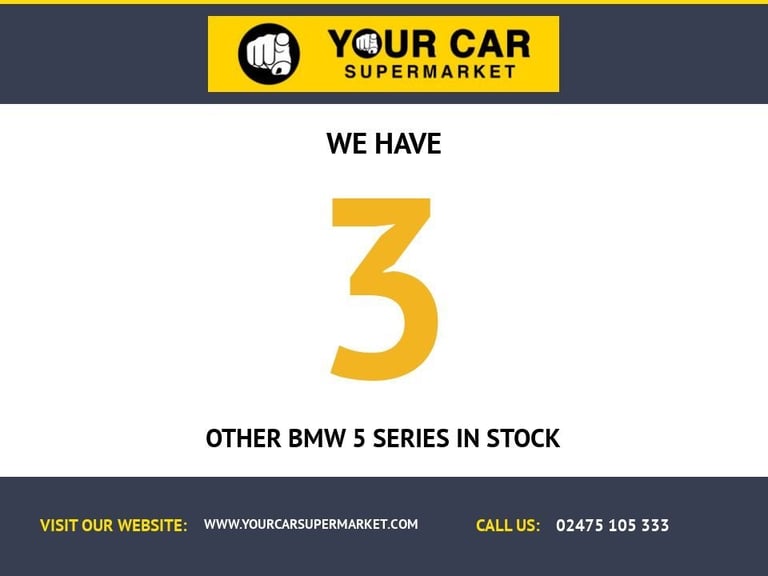 2017 BMW 5 Series 520d [190] M Sport 5dr Step Auto ESTATE DIESEL Automatic