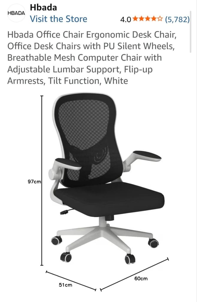 Ergonomic office chair 