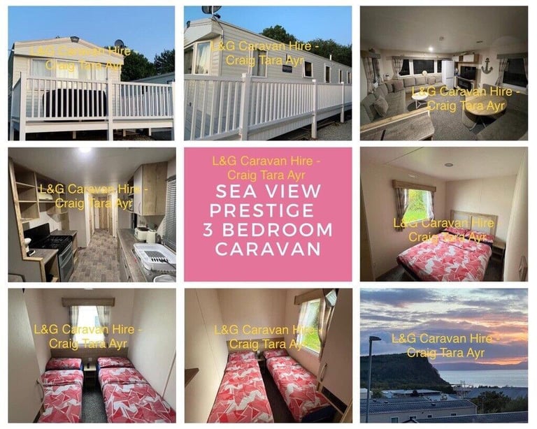 Sea View Prestige Caravan For Hire Craig Tar 
